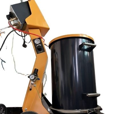 110V/220V Industrial Powder Coating Booth Machinery for Spray Powder Vibration Absorption