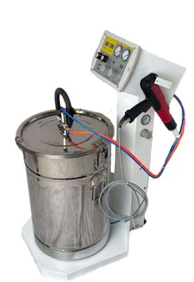 Customized HXC-310 Durable Powder Cartridge Vacuum Adsorption Coating Electrostatic Metal Spraying Machine With Roller