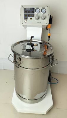 HXC-KI Automatic Metal Powder Spraying Machinery with Electrostatic Spraying Gun