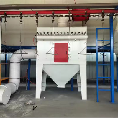 Personalized Automated Powder Coating Line Vacuum Adsorption Powder Coat Paint Line