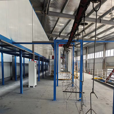 Heavy Duty Automatic Powder Coating Machine Reduced Waste Scratch Proof