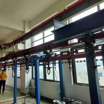 Customized Electrostatic Powder Coating Line Low Noise Powder Coating Production Line