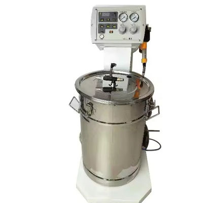 500W 220V Movable Manual Metal Surface Coating Electrostatic Powder Spraying Machine
