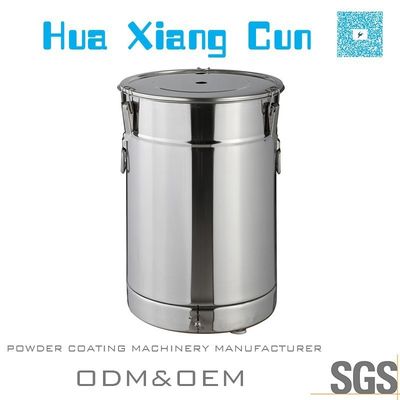 Stainless Steel Powder Coating Hopper 10KG Capacity For Coating Production Line