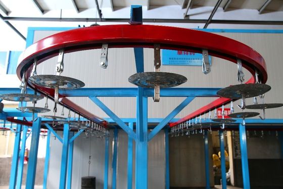 Adjustable Speed Automatic Powder Coating Machine High Productivity
