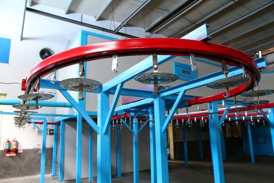 Adjustable Speed Automatic Powder Coating Machine High Productivity