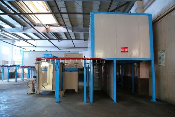Adjustable Speed Automatic Powder Coating Machine High Productivity