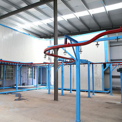 Smooth Operation Powder Coating Production Line Fully Automatic Easy To Operate