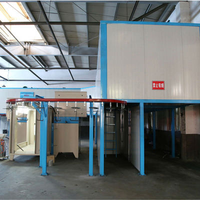 Steel Electrostatic Spraying Assembly Line OEM Power Saving Industrial Powder Coating Machine