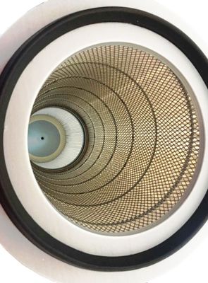 Chemical Resistant Powder Coating Booth Filters With Galvanized Mesh And EVA Gasket