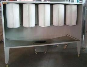 Chemical Resistant Powder Coating Booth Filters With Galvanized Mesh And EVA Gasket