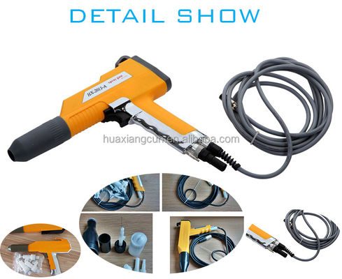 Heat Insulation 35W Powder Coating Machine Gun For Manufacturing Plant