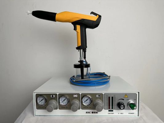 Mini Portable Metal Powder Painting Machine with Small Hopper Compact Coating Equipment