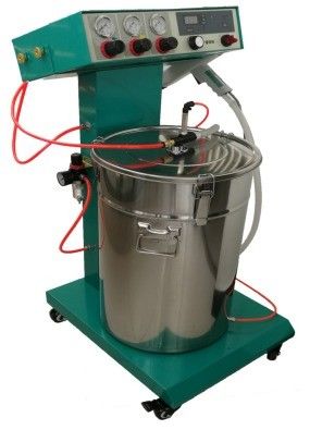 Machine Type Coating Equipment Manual Powder Coating Gun for Car Wheel Motor Production