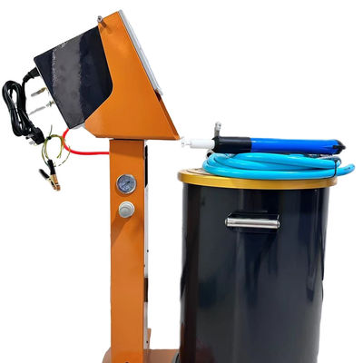 50W Industrial Powder Coating Booth Machinery for Automatic Spray Powder Thermal Equipment