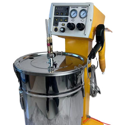 Powder Coating Workpieces with Complete Set of LZ Spray Painting Machine and Baking Oven Manual