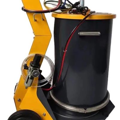 Advanced 50W Industrial Powder Coating Booth Machinery with Automatic Spray Function