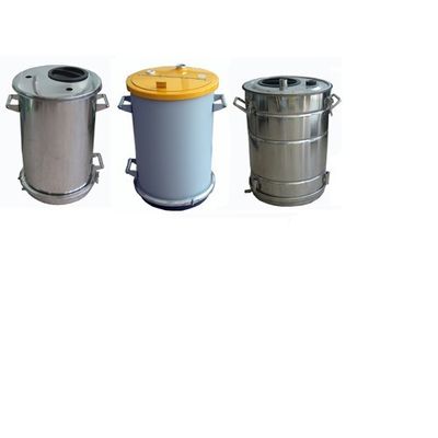 Large Capacity Stainless Steel Powder Coating Hopper Easy to in Coating Production Line