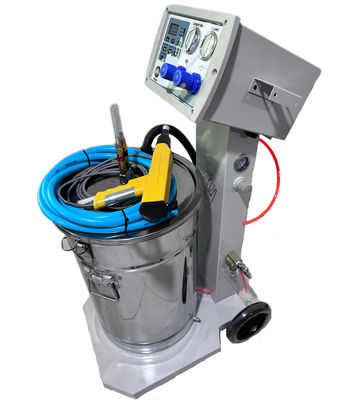 Steel Substrate Portable Powder Coating Machine Color Change Powder Coat Equipment