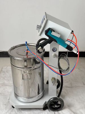 28KG Weight  Optiflex 2B Electrostatic Manual Powder Coating Fast Color Change System