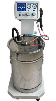 Steel Substrate Powder Coating Line with Reciprocator Cabinet and Automatic Gas Oven