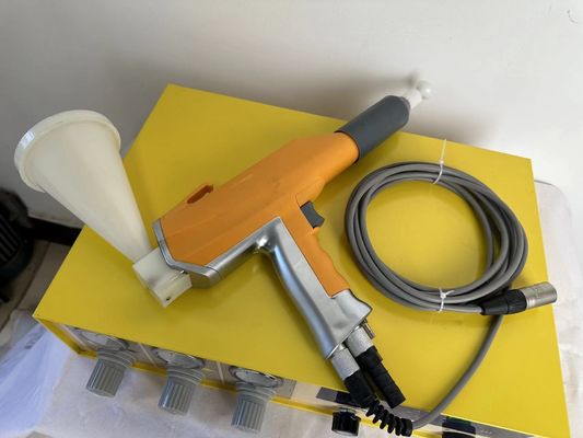 Low Maintenance Cost Mini Portable Metal Powder Painting Machine with Small Hopper