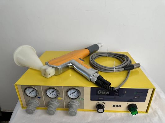 Low Maintenance Cost Mini Portable Metal Powder Painting Machine with Small Hopper