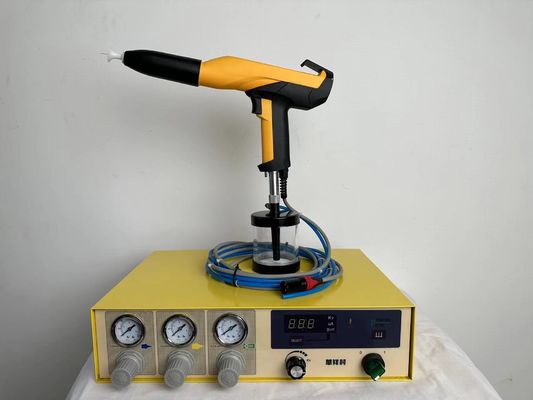 Casio Elektro Statik Boya Steel Substrate Powder Coating Gun with Vibration Absorption