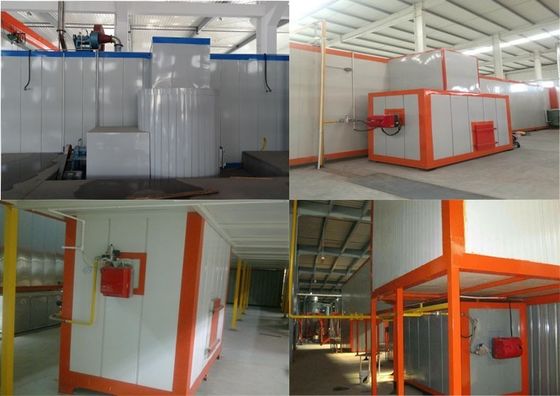 Professional Powder Coating Equipment for Metal Panel Surface Finishing Customized