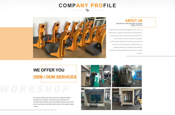 Advanced Electrostatic Powder Coating Machine for Metal Painting in Manufacturing Plant