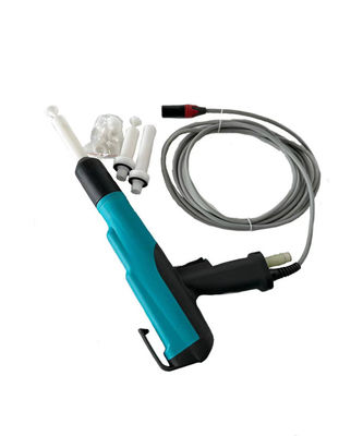 Construction Works Electrostatic Powder Spray Gun With Replaceable Nozzle