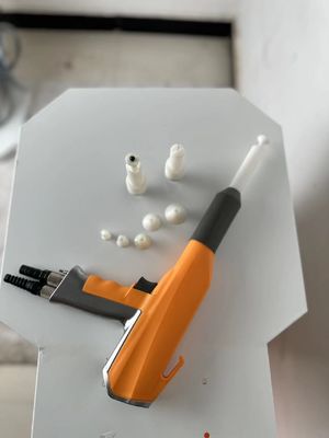 Electrostatic Manual Powder Coating Gun Precise Control Anti Corrosion
