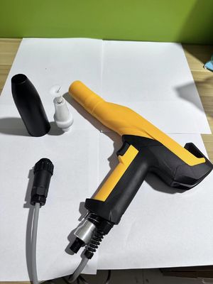 2024 Manual Electrostatic Powder Coating Spray Gun with Customizable Nozzle Options