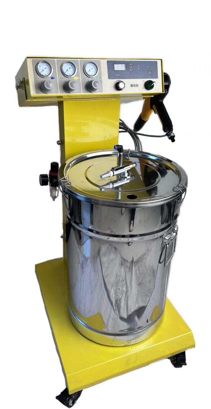 Powder Coating Spraying Equipment With Electrostatic Powder Coating Gun 2
