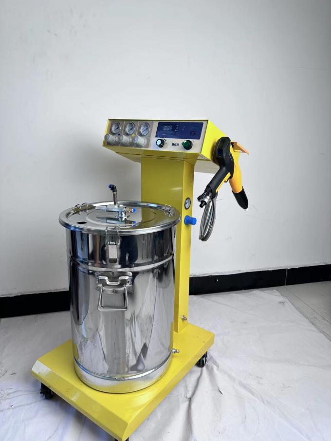 Powder Coating Spraying Equipment With Electrostatic Powder Coating Gun 4
