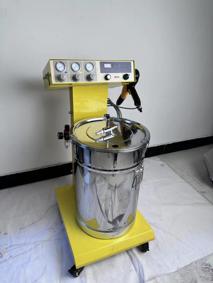 Powder Coating Spraying Equipment With Electrostatic Powder Coating Gun 5