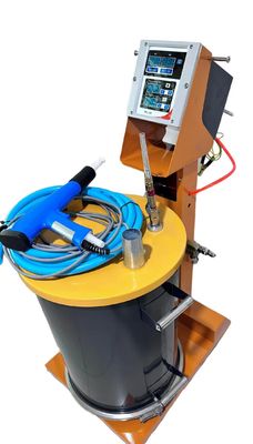 50W Industrial Powder Coating Booth Machinery for Automatic Spray Powder Thermal Equipment